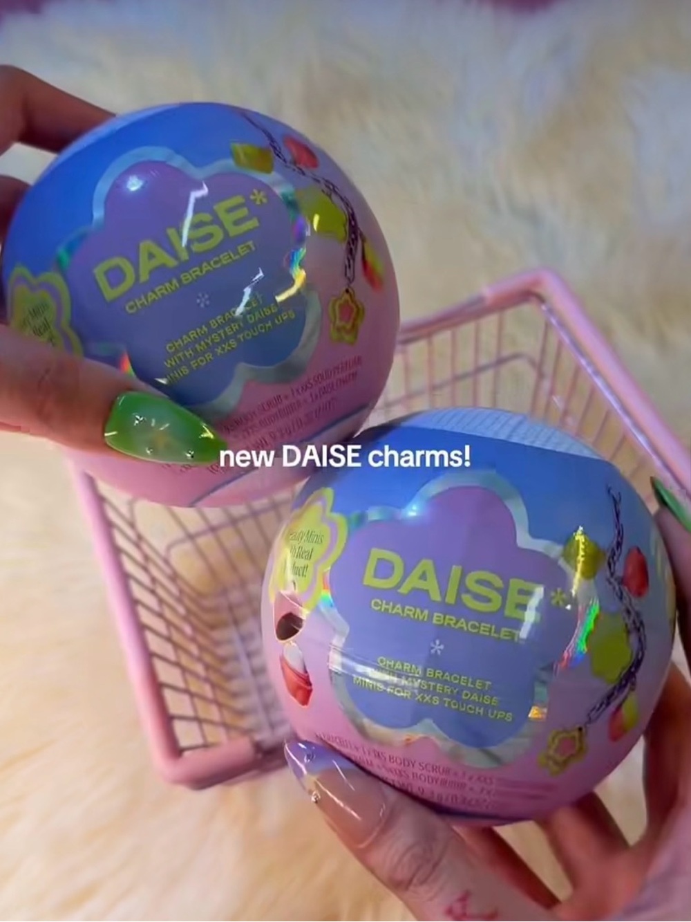 DAISE Mystery Charm Bracelet Bath & Body Set Perfect Bag Charm✨Make your offer✨